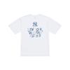 New MLB New York Yankees Basic Collection SS25 T Shirt Unisex White 3ATSB0753-50WHS