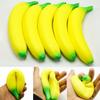Anti-stress Squishy Banana Toys Slow Rising Jumbo Squishy Fruit Squeeze Toy Funny Stress Reliever Reduce Pressure Prop