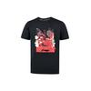 Li Ning Badminton Series Casual Breathable Cartoon Short Sleeve T-Shirt Men Tops Black AHSS245-2