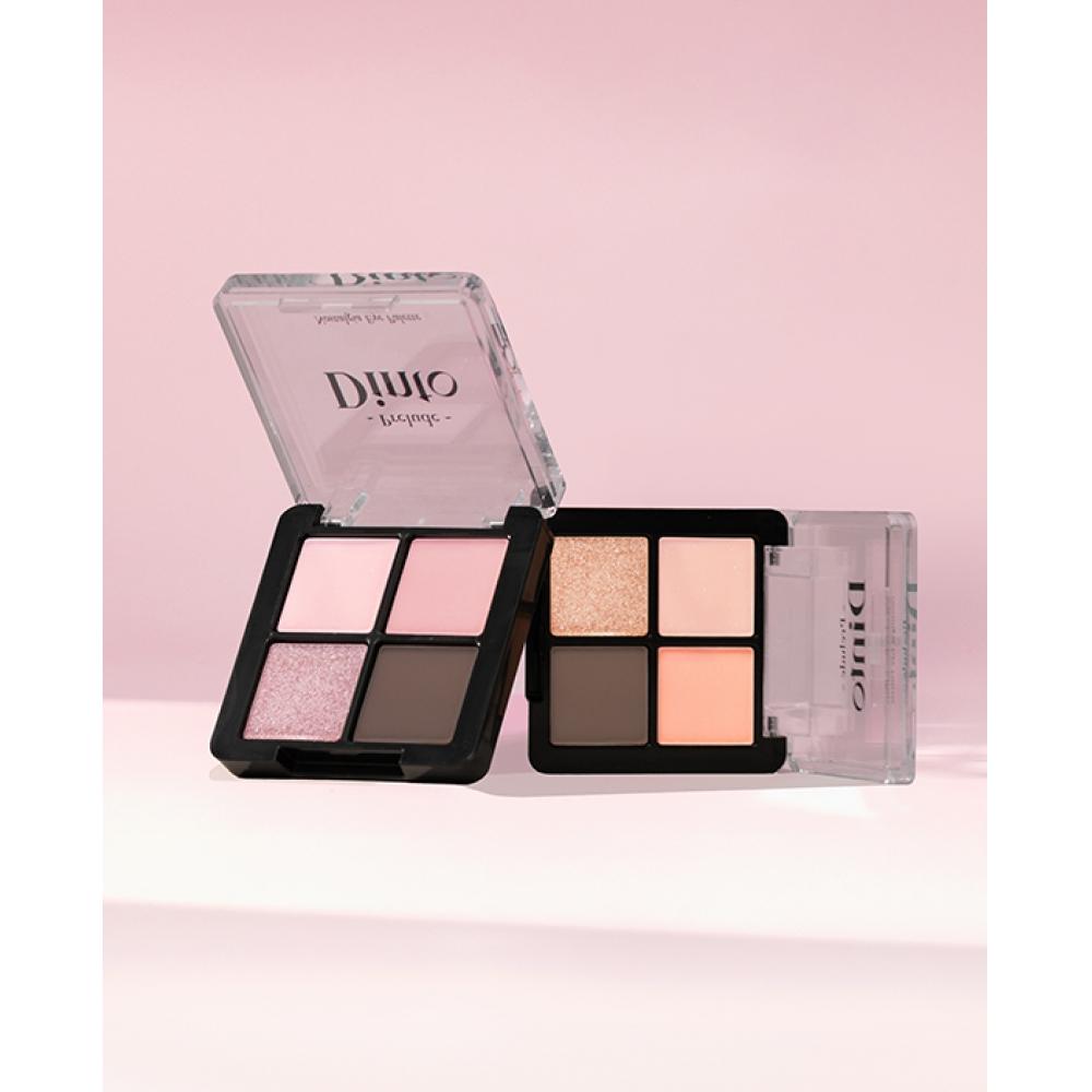 Daiso [73 Little Salome] Frillude Dinto Nostalgia Eye Palette