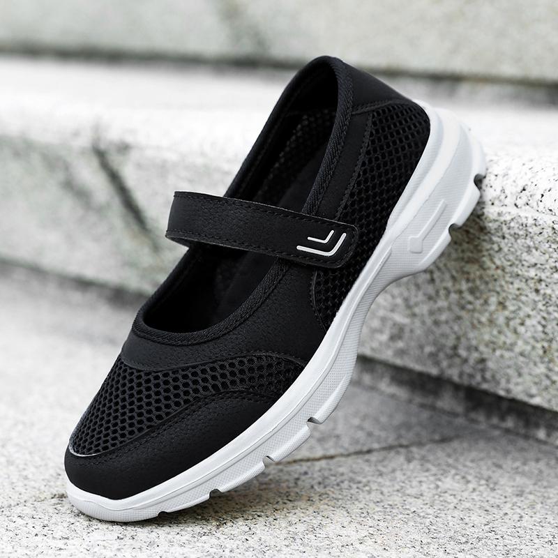 Women Flats Shoes Summer Mesh Sneakers Breathable Casual Shoes Women Loafers Lady Soft Walking Sneaker Boat Shoe Zapatos Mujer99