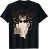 Boo JEE Boujee Pink Ghost Halloween October Vibes T-Shirt Unisex T-Shirt