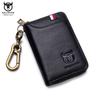 Leather Men's Key Bag Fashion Storage Bags Car Cover Compact Mini Card Holder Coin Purse Man Butler Keychain