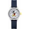 Citizen Q&Q Smile Solar Watch, Link Coordinate, Disney Collection, Size S, 10 ATM Water Resistant, Urethane Strap, Mickey Mouse, RP29-800, Blue