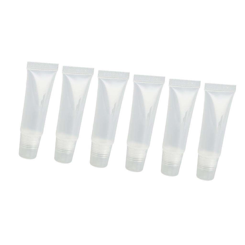 20pcs 10ml Lip Gloss Tubes Professional Refillable Empty Lip Balm Containers for Cosmetics DIY
