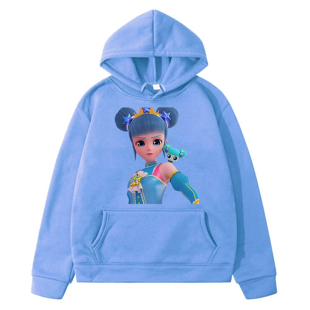 Tini Ping Hoodies Sweatshirt Autumn Anime Hoodie Kids Clothes Girls Y2k Sudadera Boys Fleece Pullover Jacket Children Clothing