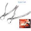 2Pcs/lot Tooth Crown Remover Plier Extractor Forceps Dentist Tools Set