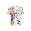 Adidas Originals Love Unites Aop Crew Neck Sport Short Sleeve Tee Men Tops Multicolor H43968