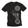 Cult Biker T Shirt With Custom Chopper