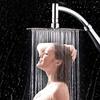 High  Pressure Shower Head Bathroom Hand Large Rainfall Water Saving Filter