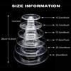 6 Tiers Round Macaron Tower Cake Display Rack Macarons Desserts Serving Tray for Birthday Wedding Party Decor Tools Bakeware