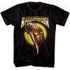 Halloween Chrome Logo John Carpenter Knife Pumpkin Glow Horror Unisex T-shirt