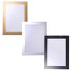 3PCS Wall Mount Self-Adhesive Photo Frame Square Poster Photo Frame Award Frame  Door