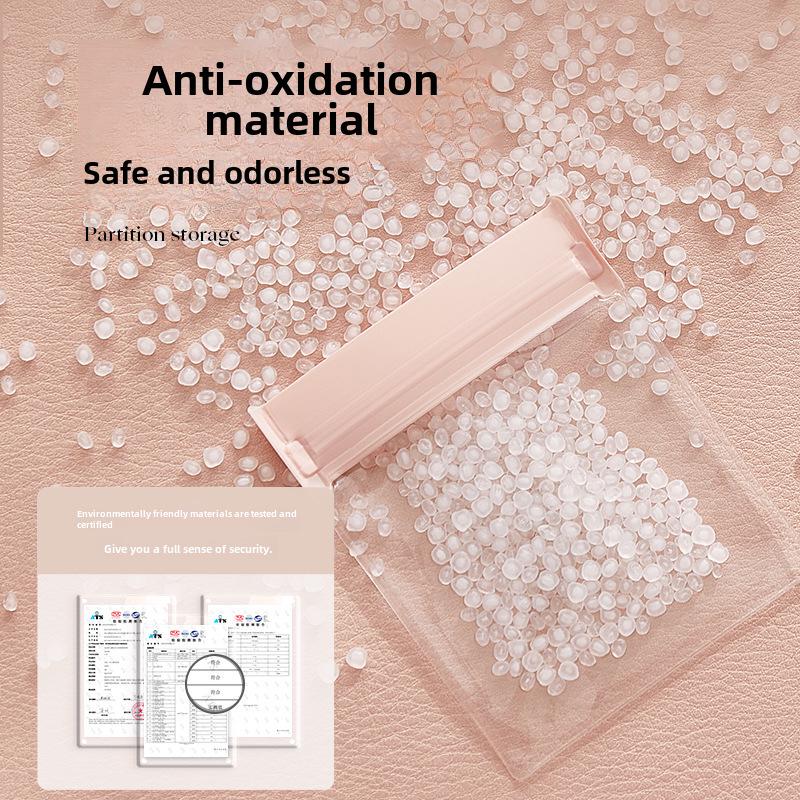 Thick EVA Jewelry Storage Box for Rings, Earrings, Necklaces - Portable, Anti-Oxidation