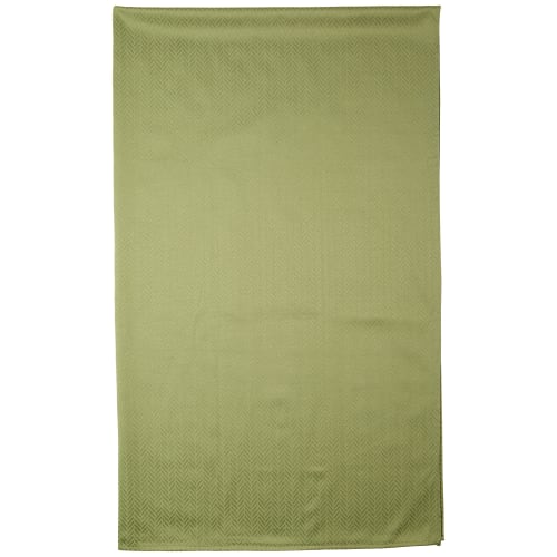 Cleib Herringbone Water-Repellent Tablecloth, Green, 140x230cm (FS006)