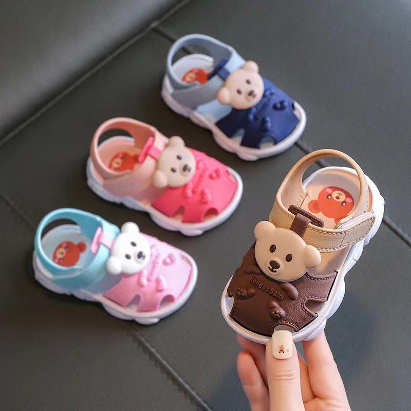 Unisex Baby Boy Girl Sandals Summer Beach Toddler Close Toed Shoes Newborn Infant First Walkers Breathable Sandals