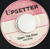 7inch Record UPSETTER - Open The Door NONE Upsetter Jamaica Reggae, Ska & Dub Used