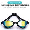 High Definition Waterproof And Anti Fog Adult Swimming Goggles Professional And Comfortable Electroplated Swimming Goggles