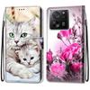 Fashion Painted Pattern Cover Lanyard Flip Leather Case For iPhone Samsung Huawei Honor Xiaomi Redmi OPPO Realme Moto Asus