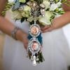 Wedding Bouquet Photo DIY Pin Brooch Pendant Graduation Time Gem Picture Decor