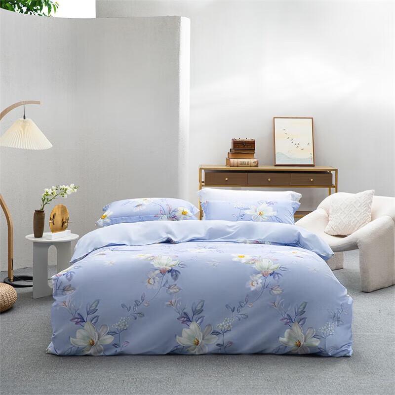 Mercury Home All-Cotton Antibacterial 4-Piece Bedding Set