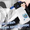 Car Wash Foam Spray Bottle Electric Detailing Sprayer 1.5L Foam Sprayer Spray Bottle For Garden Watering Home Cleaning