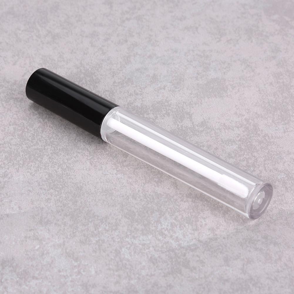 5pcs Set 5ml Clear Empty Lipgloss Bottle Eyelash Eyeliner Oil Container Lip Gloss Split Bottle