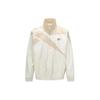 Reebok Retro Color Block Woven Sports Stand Collar Zip Jacket Unisex Jackets Off-White 24SRC103UGW1