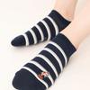 SNOOZY Circus Elephant Embroidered Ankle Socks