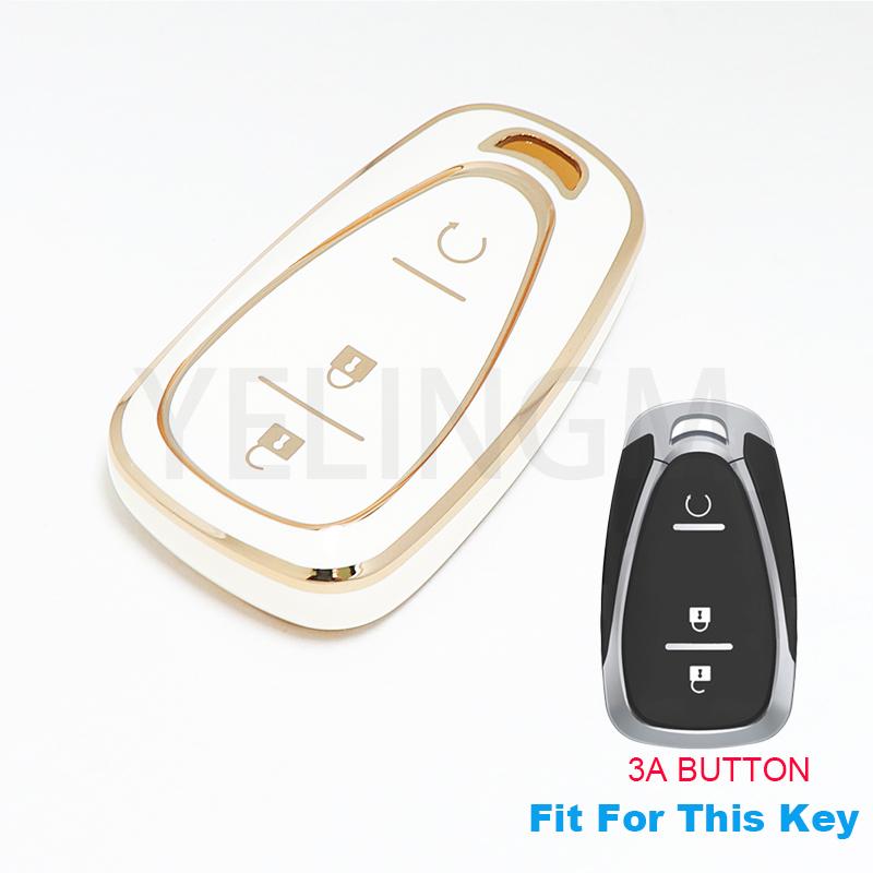 Car Key Case Cover For Chevrolet Chevy Cruze Traverse Spark Equinox Sonic Volt Bolt Malibu Camaro 2/3/4/5 Buttons Auto Shell Fob