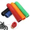 2Pcs Motorcycle Rubber Gaiter Front Fork Boot Cover Shock Dust Guard Protector