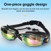 Adult Swimming Goggles Good Light Transmittance Impact-resistant Plating Practical Swimming Glasses for Swimming Pool