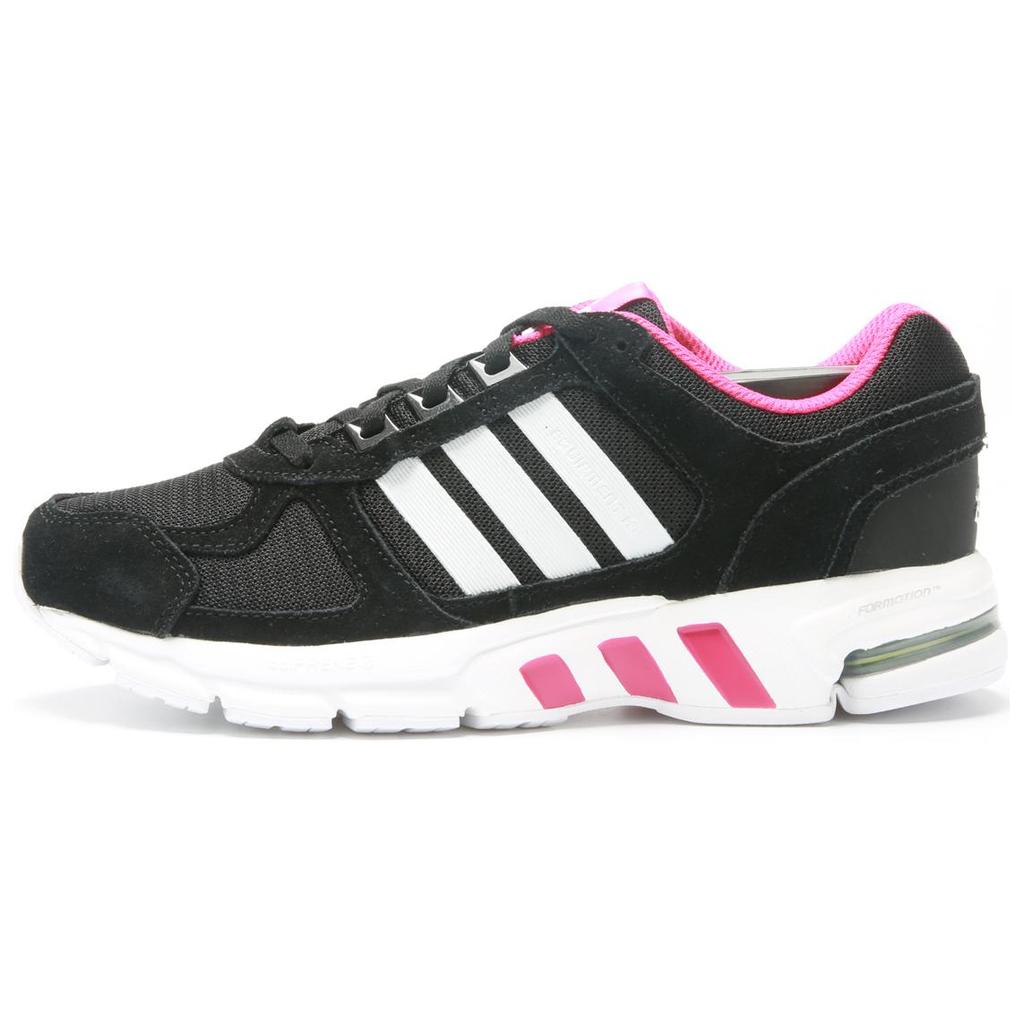 Adidas Equipment 10 Round Toe Lace-Up Shock Absorbing Non-Slip Wear-Resistant Low-Top Running Shoes Unisex Running Shoes Black Purple AC8560