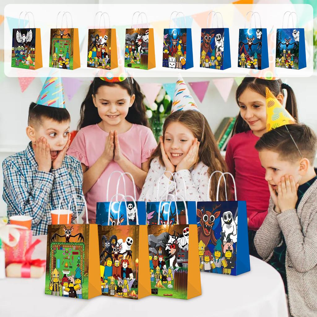 Game Forest Night Theme Party Decoration Handbag Children's Birthday Decoration