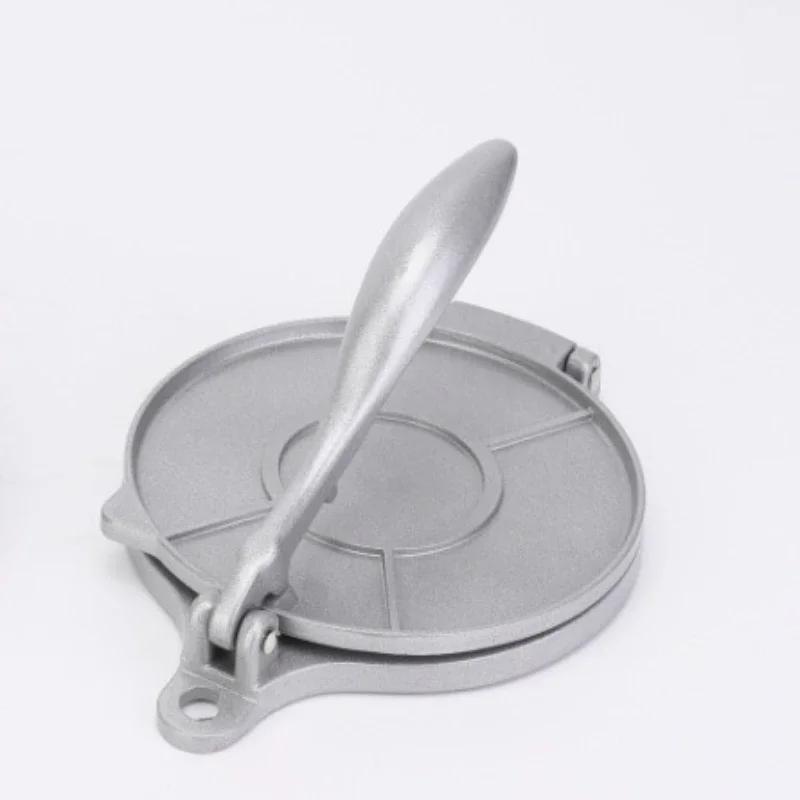 Tortilla Press Maker Aluminum Alloy Manual Pizza Pie Making Tortilla Dough Pressing Tool Homemade Pancake Kitchen Cooking Supply