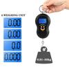 New 50Kg/10g Electronic Hanging Scale LCD Digital Scale BackLight Fishing Weights Pocket Scale Luggage Scales Kitchen Tools