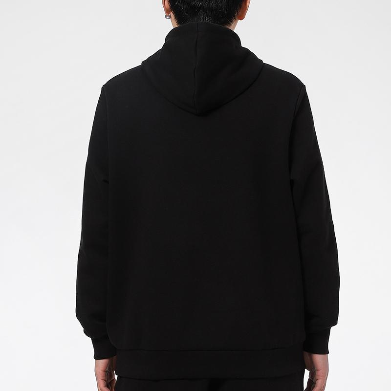 Puma Sports Casual Printed Logo Hoodie Men Tops Black 531243-01