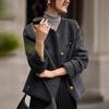 Small Scented Double-sided Wool Coat for Women In Winter Front Shoulders Slim Woolen Coat Short Top