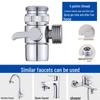 3-Way Diverter Valve for Basin Faucet, Washer Hose, & Shower Head