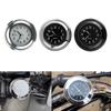 Motorcycle Handlebar Mount Clock Luminous Clock Thermometer Temp Gauge Motorcycle Watch Universal 22-25mm Waterproof Motorcycle Accessories