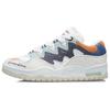 Li Ning CF The One Casual Slip Resistant Durable Low Top Skate Shoes Men Sneakers White Blue Black AGCR469-1