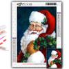Popular 5D Diy Cross Stitch Christmas Tree Santa Snowman Painting Full Drill Cross-Stitch Crafts Kit Wall Sticker Home Decor