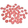 100 Pack Round Numbered Restaurant Locker Hotel Tags