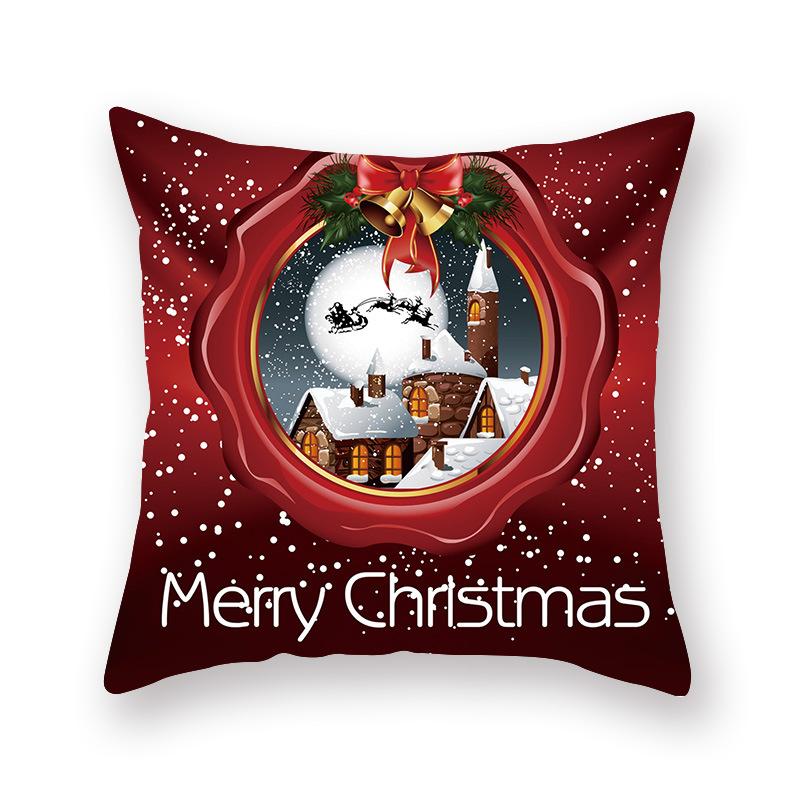 Santa Pillowcase Happy New Year Xmas Gifts Christmas Decor for Home Merry Christmas Ornament Navidad Natal Xmas Gifts
