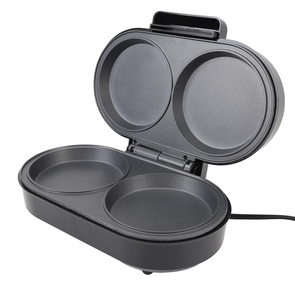 Omelette Maker Non Stick Double Mini Pancakes Maker Burger Breakfast Machine Small Electric Grill
