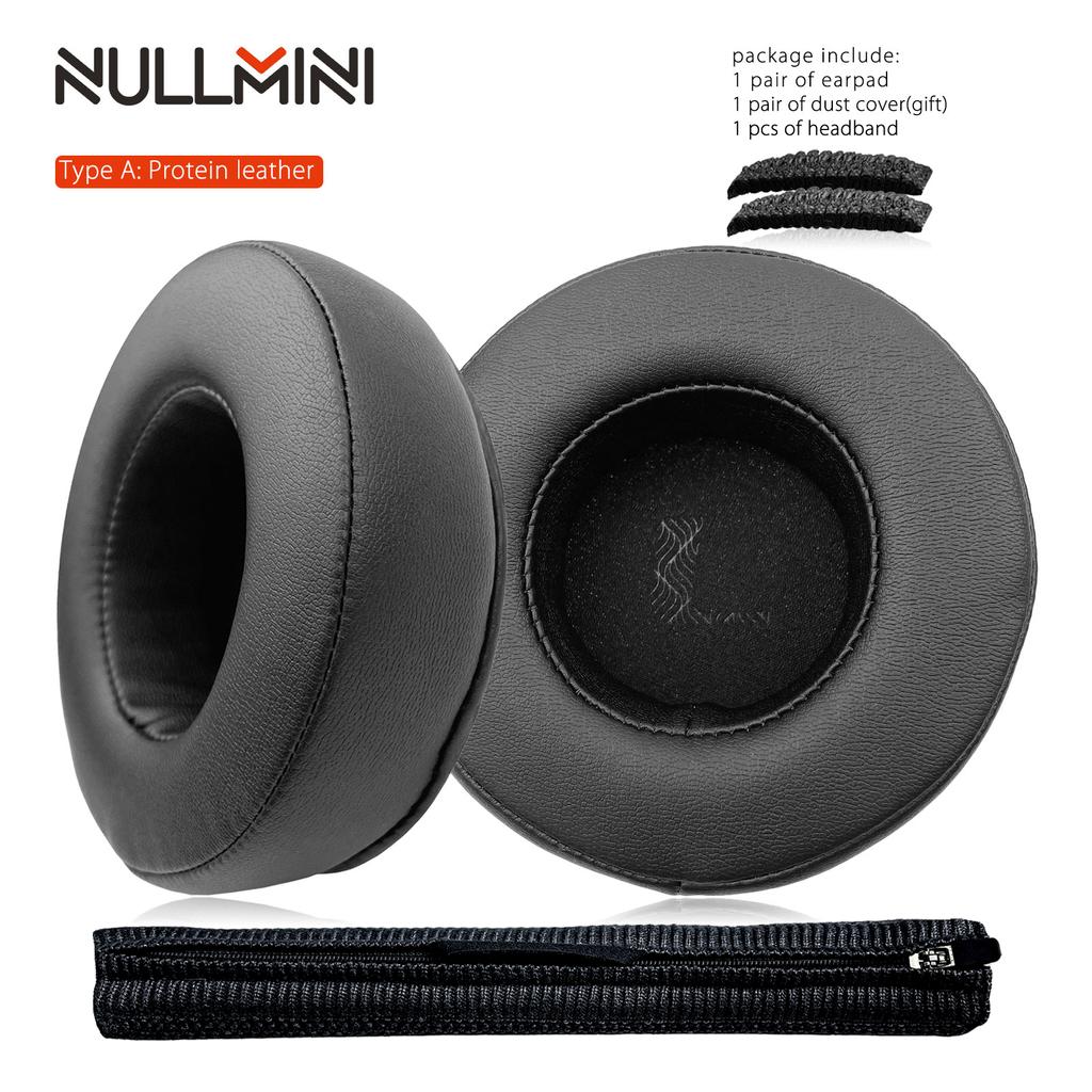 NullMini Replacement Earpads for Bluedio T5 T4 T4S Headphones Ear Cushion Earmuffs Cooling Gel Sleeve Headband