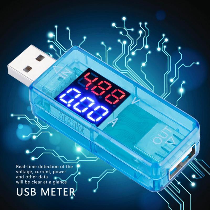 USB Color LCD Voltmeter Ammeter Current Meter Multimeter Charger USB Tester