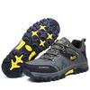 Fashion Shoes for Men 2024 New Men Sneakers Leather Waterproof Mountaineering Camping Hiking Shoes Thick Sole Comfortable Running Shoes