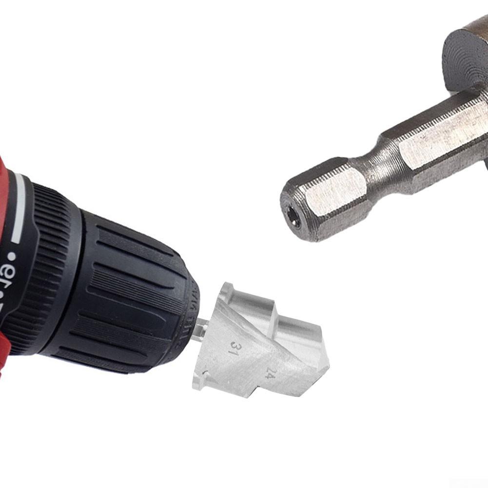 Hex Water Pipe Tool Spiral PPR Drill Bit Stepped Drill Bit