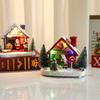 Christmas Glow Resin House Decoration Hotel Shopping Mall Home Scene Christmas Decoration Christmas Gift